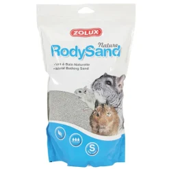 ZOLUX - Terre de bain nature pour chinchilla 1.7 kg