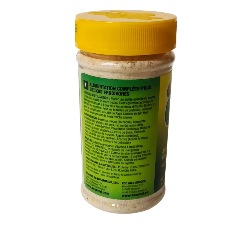 ZOO MED - Aliment pour geckos frugivores 70 g zm-15f